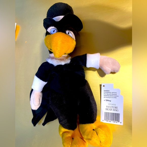 WALT DISNEY NWT 90s SPLASH MOUNTAIN CHARACTERS BRER RABBIT, FOX, BEAR & VULTURE - Picture 12 of 16